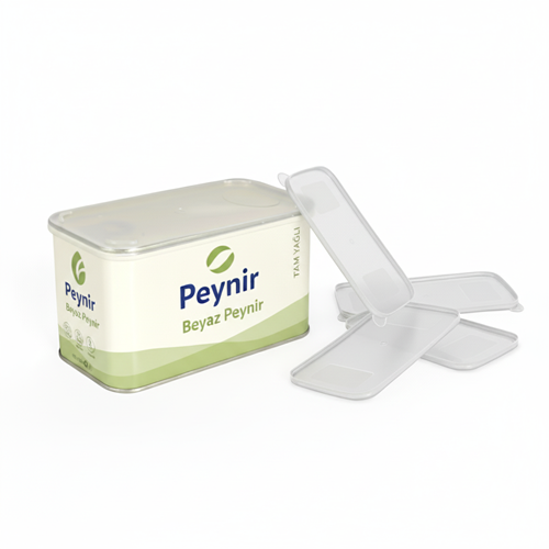 Peynir Tenekesi Muhafaza Kapağı